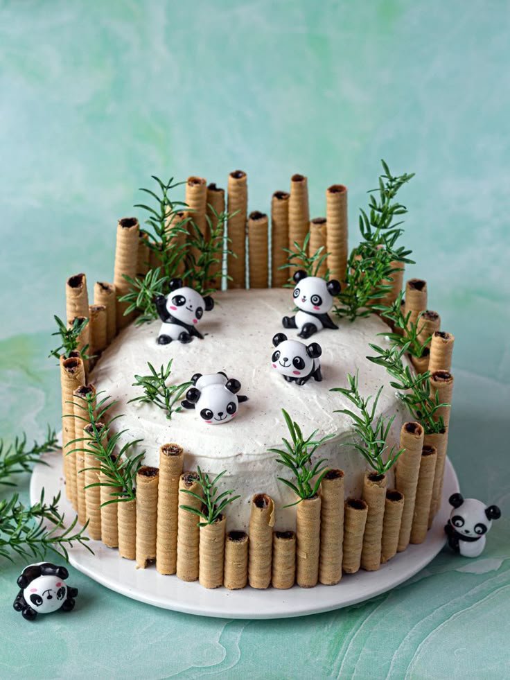 Gâteau d'anniversaire Panda - Amandine Cooking