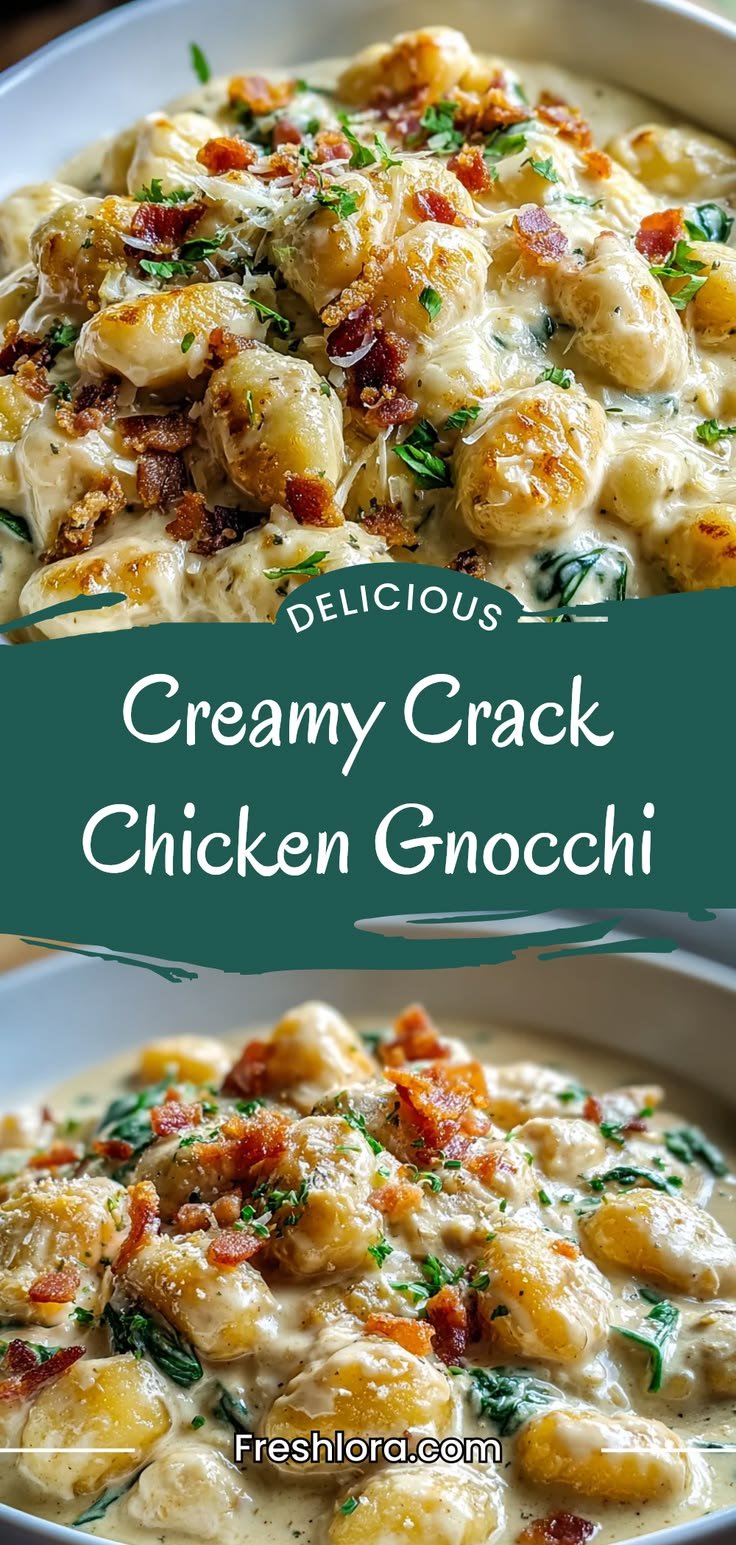 You Have To Try This Creamy Crack Chicken Gnocchi Recipe