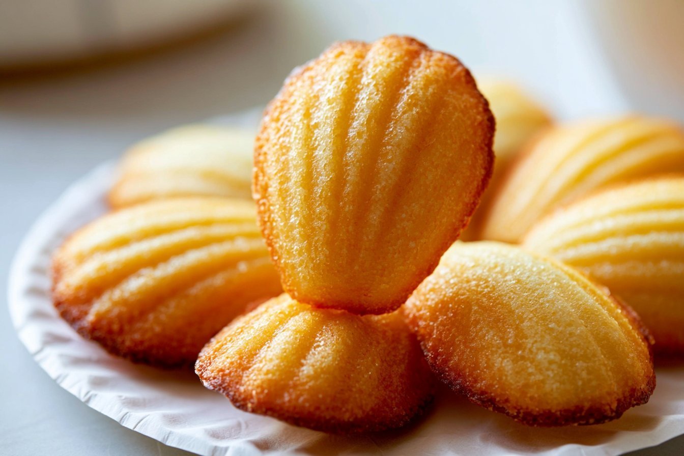Golden Madeleines Sponge Cakes