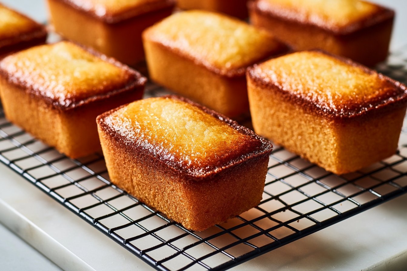 Golden Almond Financiers Treats
