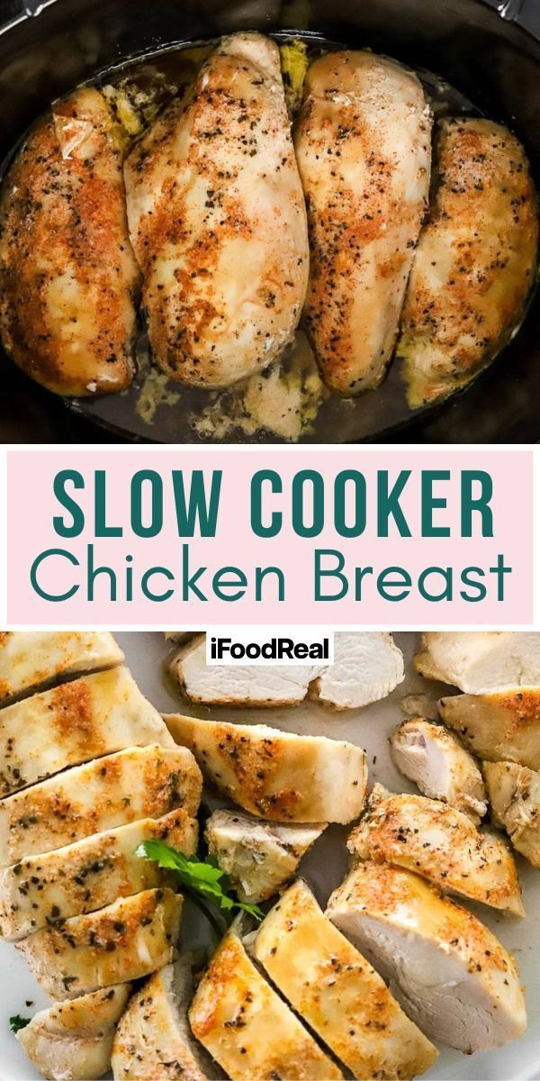 Juicy Slow Cooker Chicken Breast