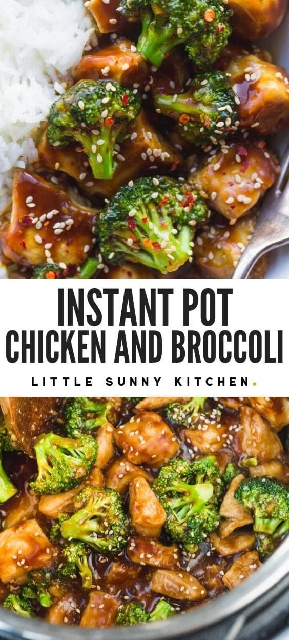 Instant Pot Chinese Chicken and Broccoli