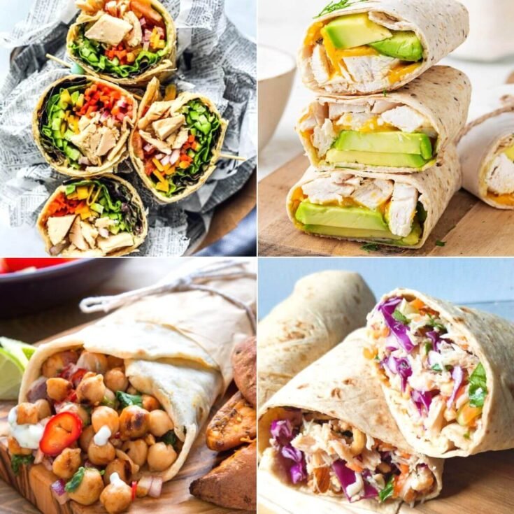 31 Healthy Lunch Wrap Ideas With Easy Recipes