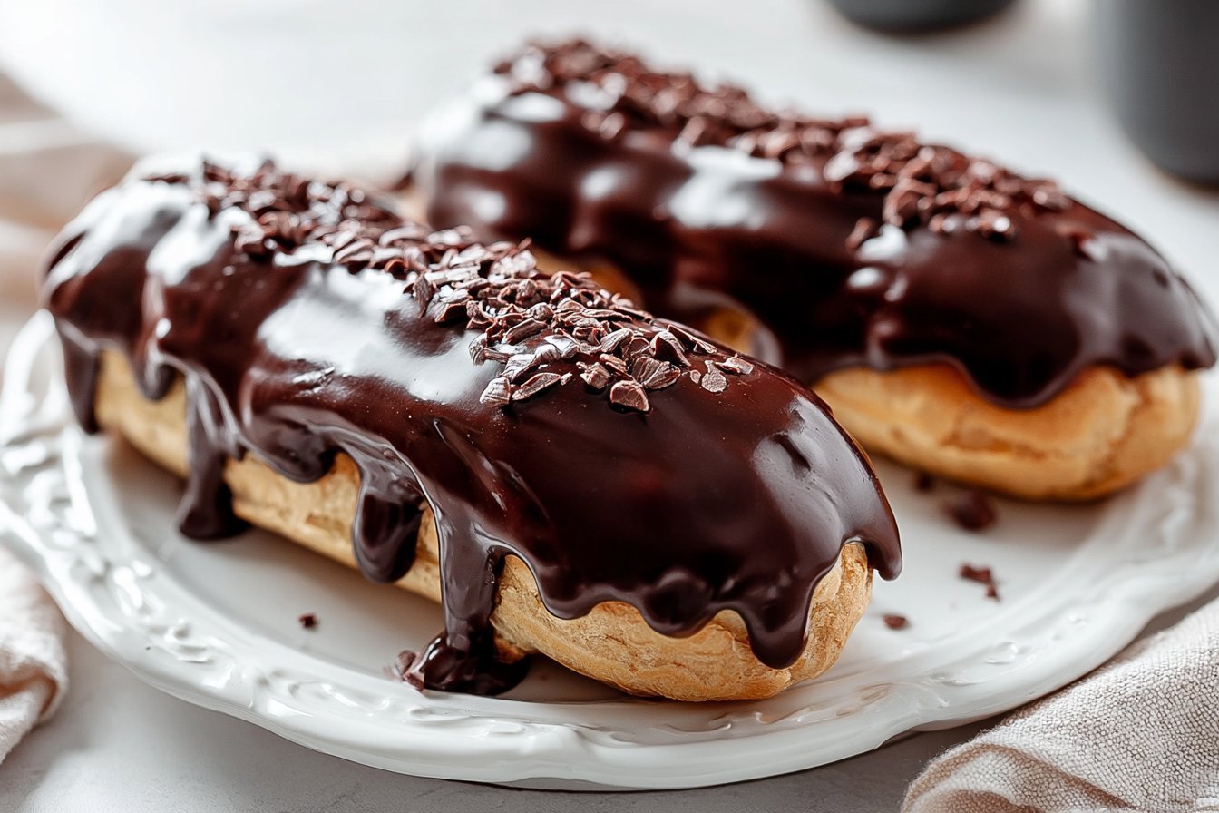 Traditional French Éclairs