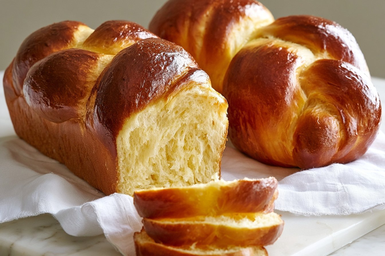 Buttery French Brioche Loaf