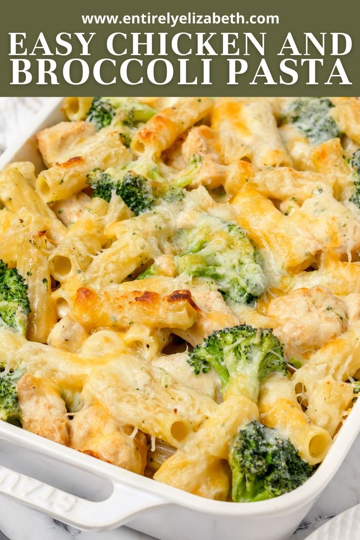 Easy Chicken and Broccoli Pasta