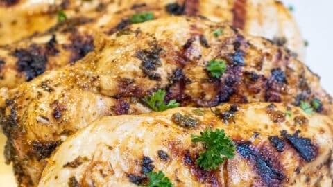 Mediterranean Grilled Chicken Breasts
