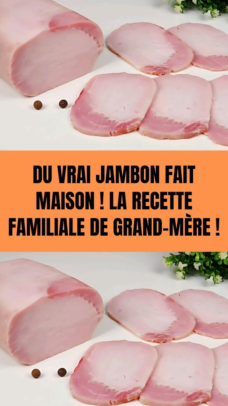 Du vrai jambon fait maison ! La recette familiale de grand-mère !