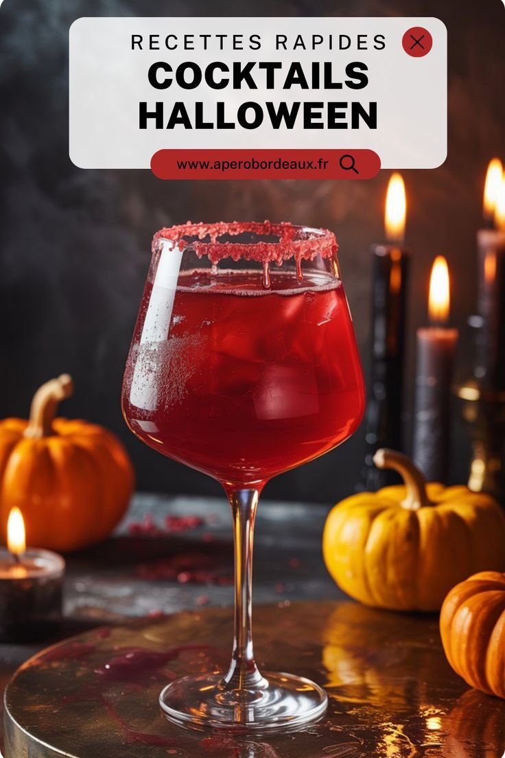 Cocktails Halloween rapides et excellents pour une fête animée