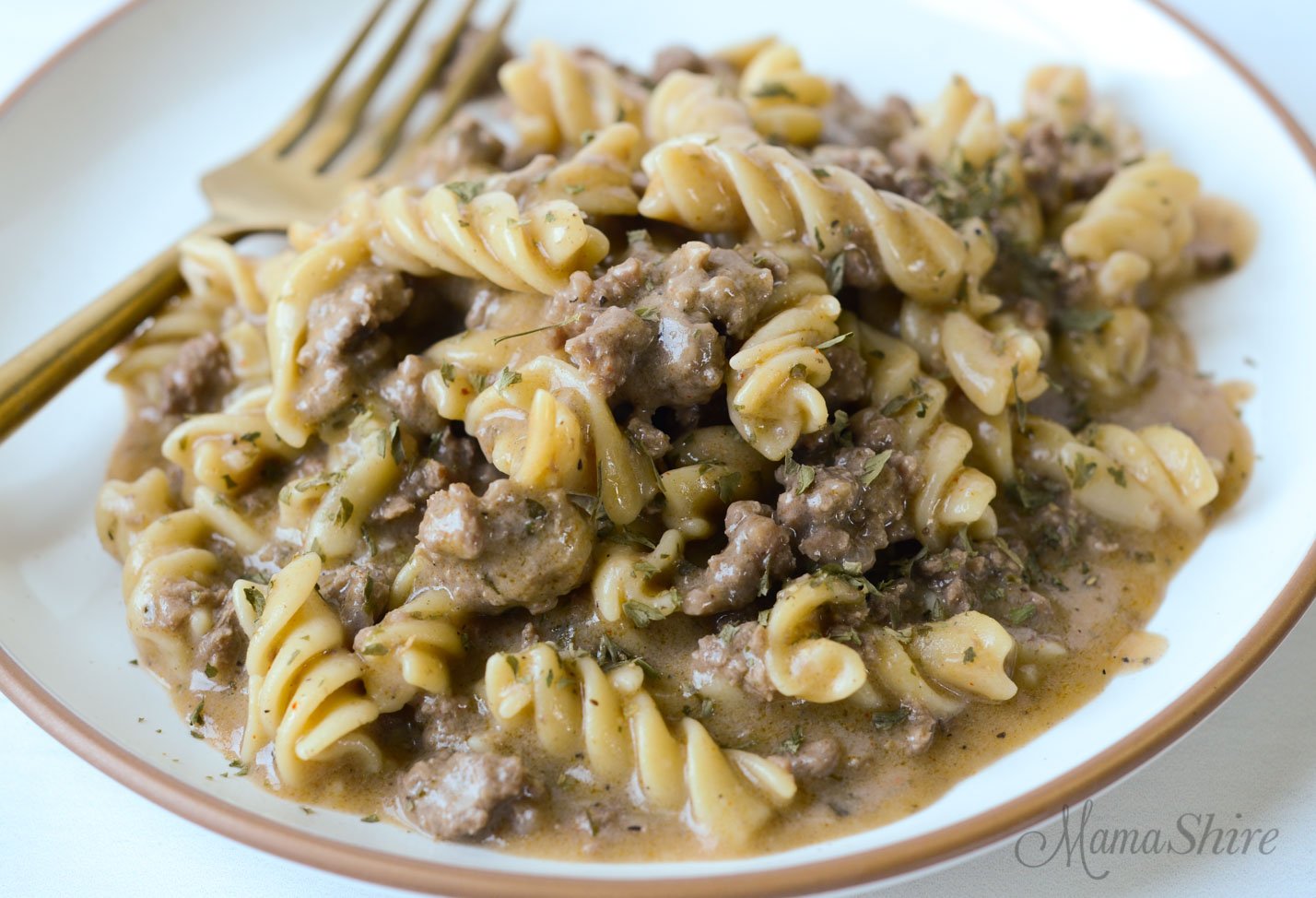 Gluten-Free Beef Stroganoff (Dairy-Free)