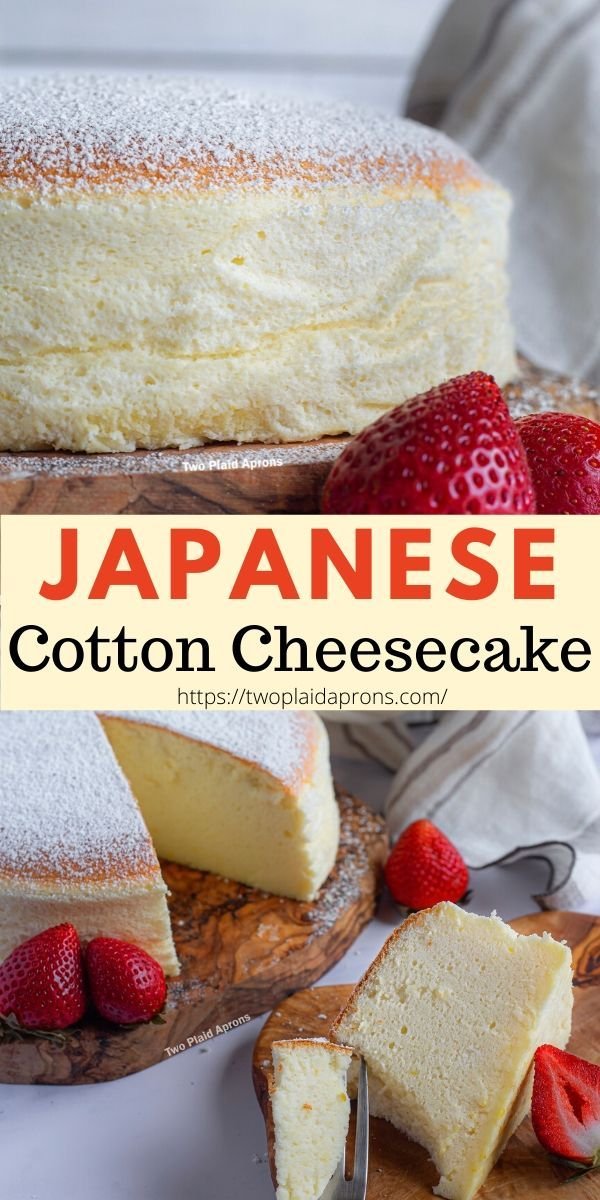 Fluffy Japanese Cheesecake, Easy Recipe