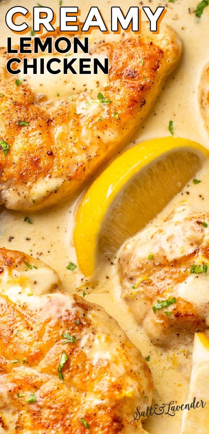 Easy Creamy Lemon Chicken Recipe