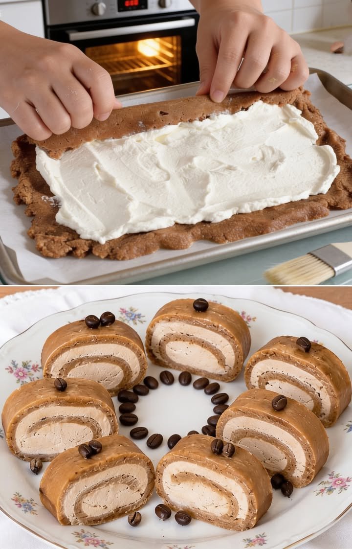 No-Bake Kaffee-Rolle