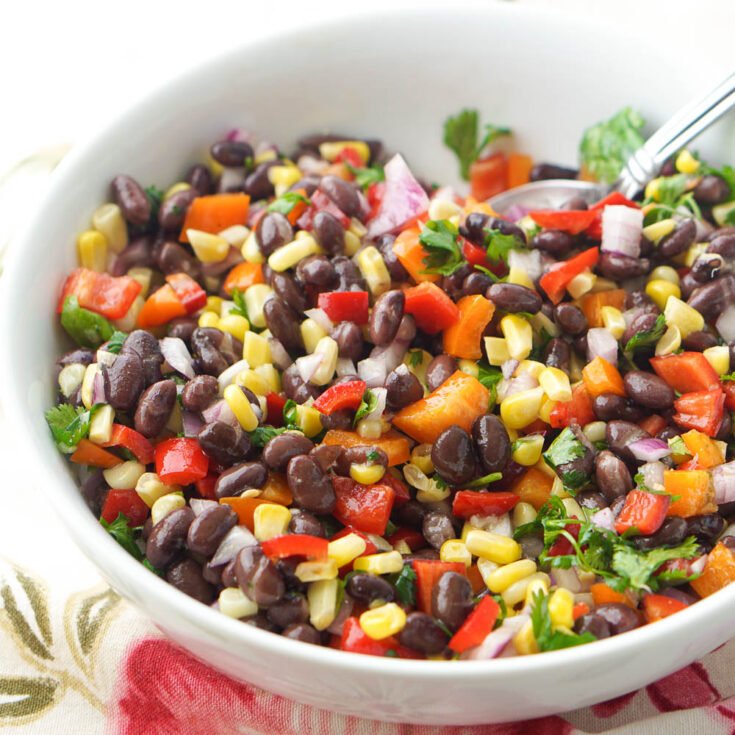 Easy Mexican Bean Salad Recipe