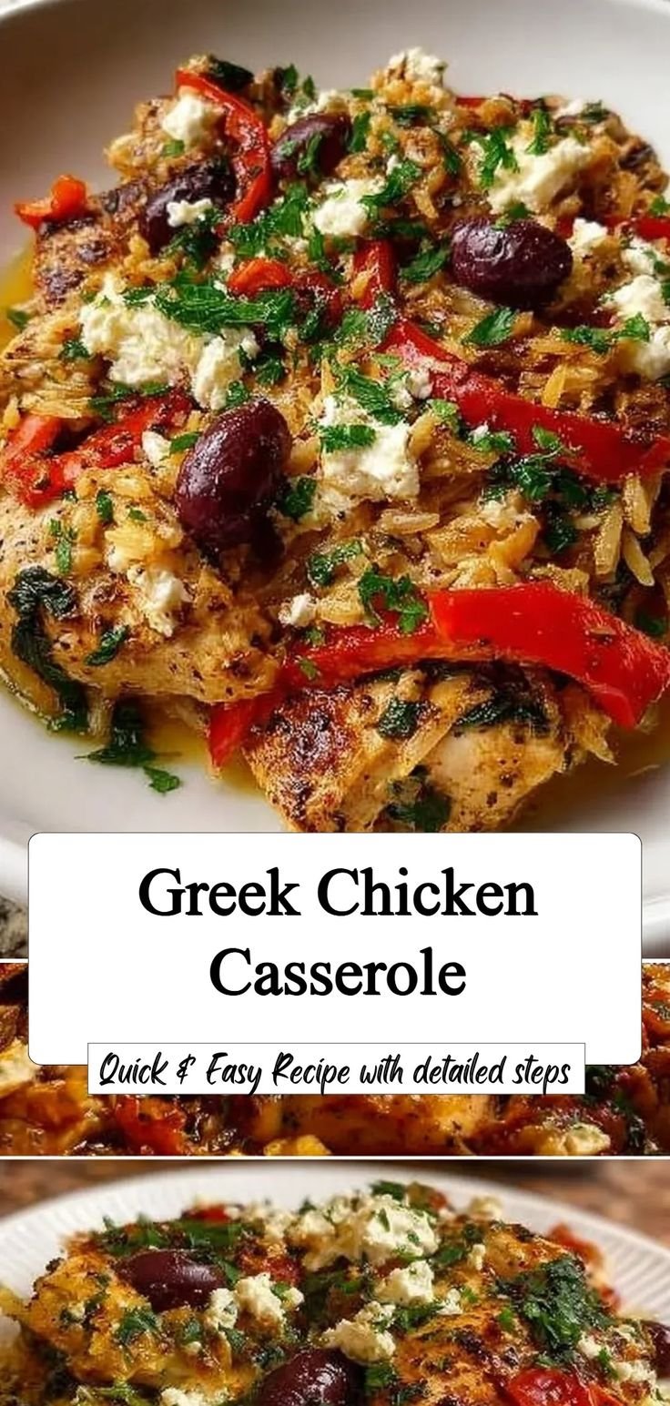 Greek Chicken Casserole