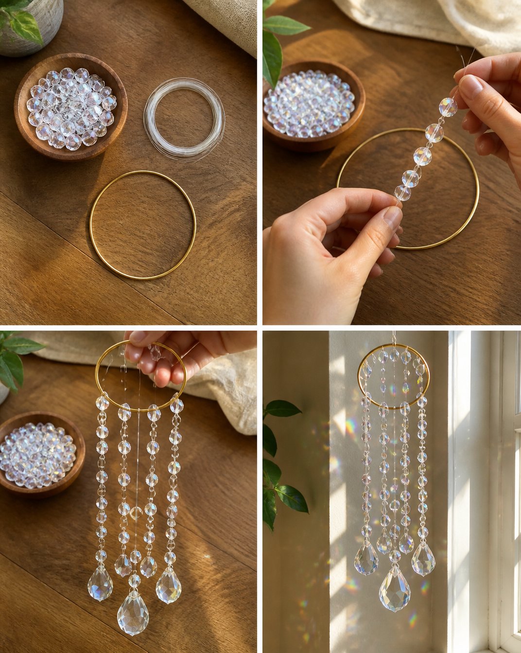 Hanging Crystal Light Catcher