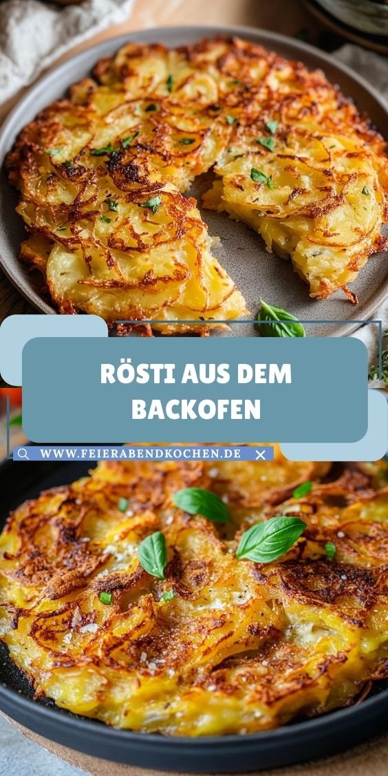 Rösti aus dem Backofen