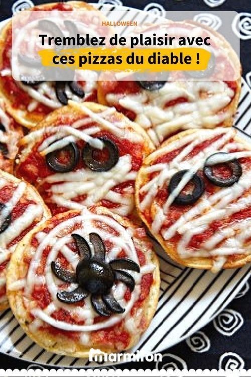 Mini pizzas du diable (spécial Halloween)