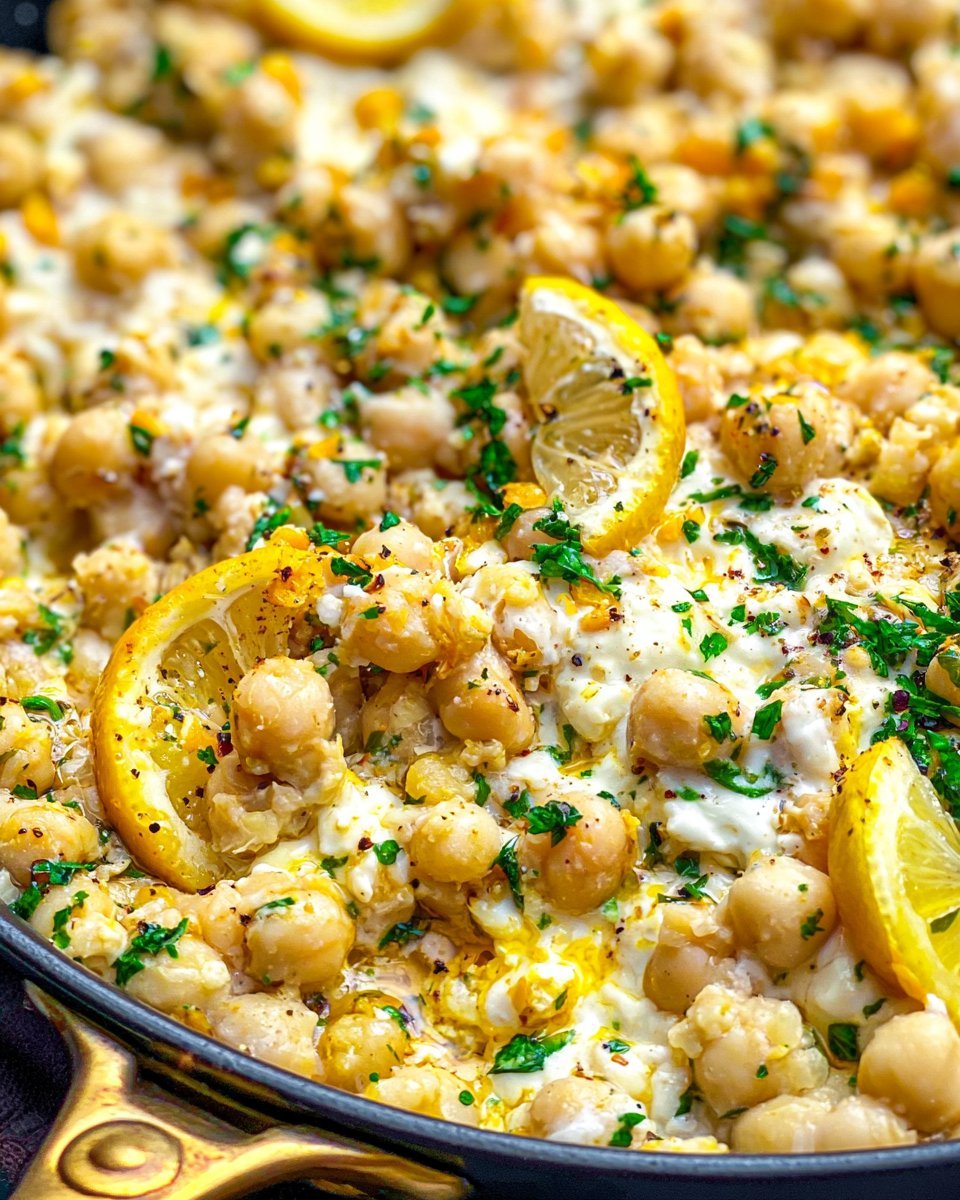 Chickpea Lemon Skillet