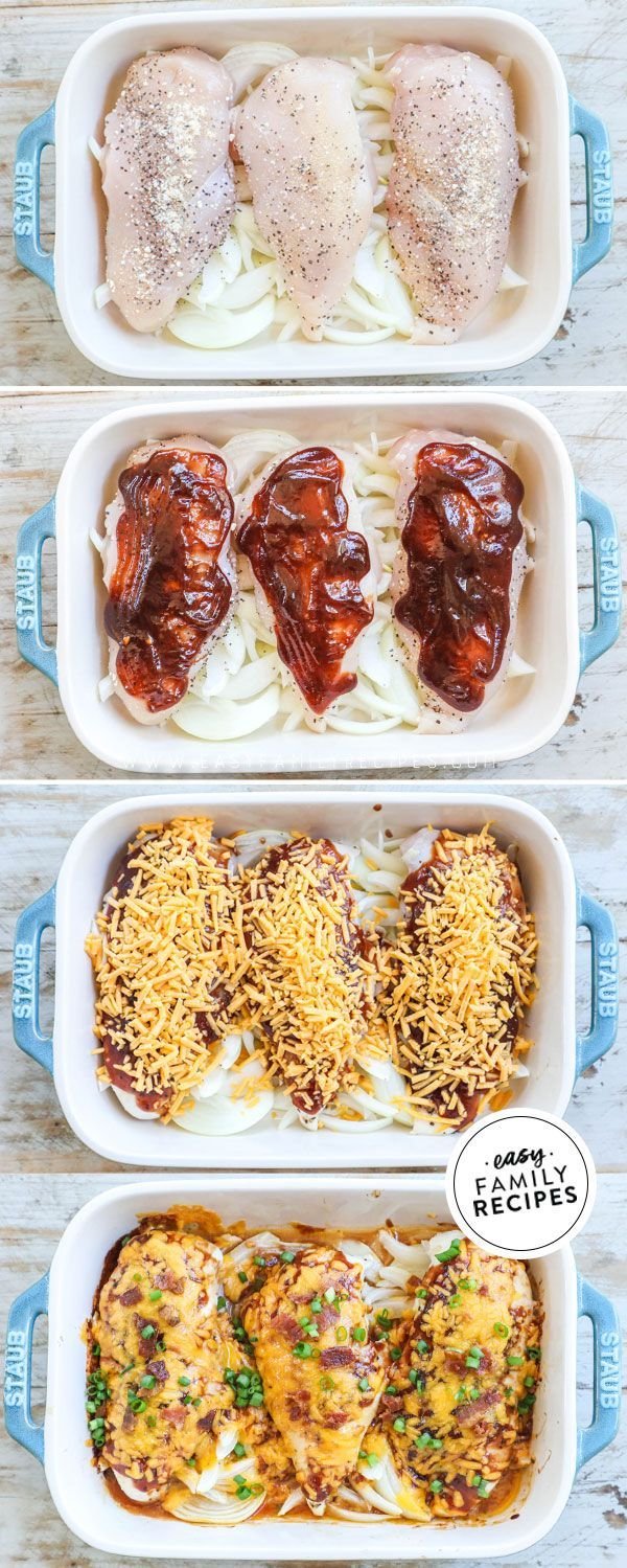 Easy BBQ Chicken Bake