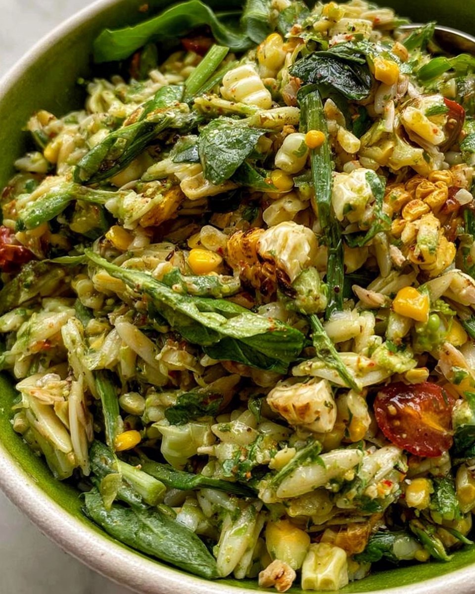 Corn Orzo Salad