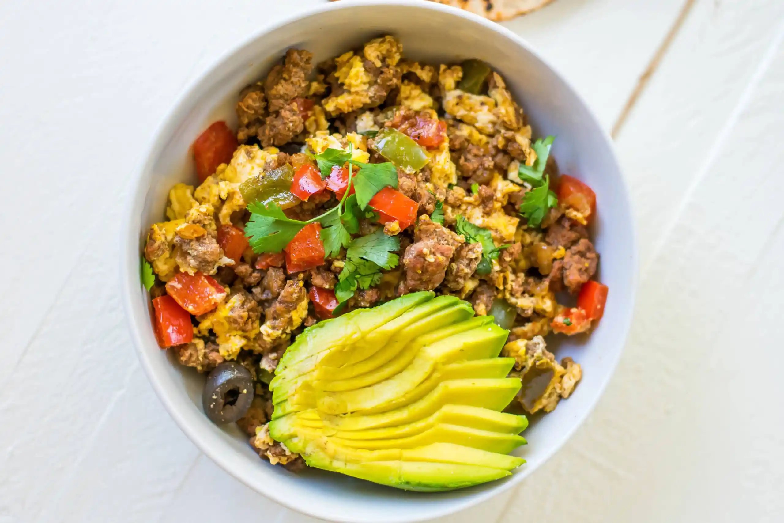 Meal Prep Taco Breakfast Scramble (Whole30, Low Carb)