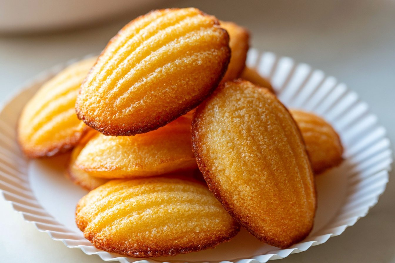 Madeleines Golden Sponge Cakes