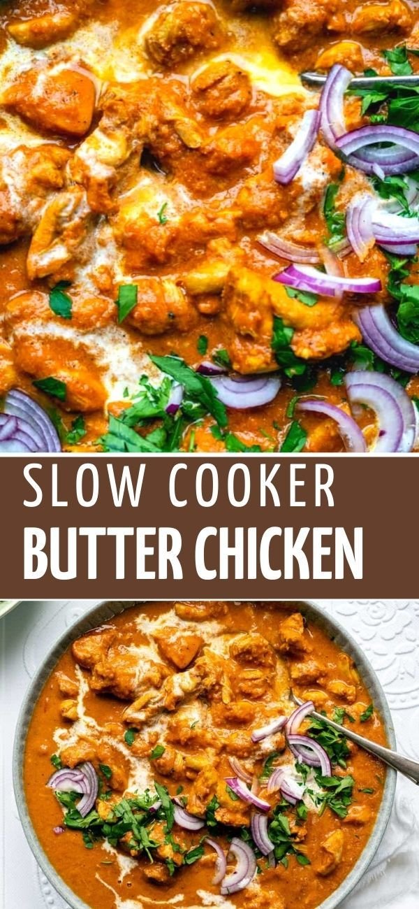 SLOW COOKER BUTTER CHICKEN