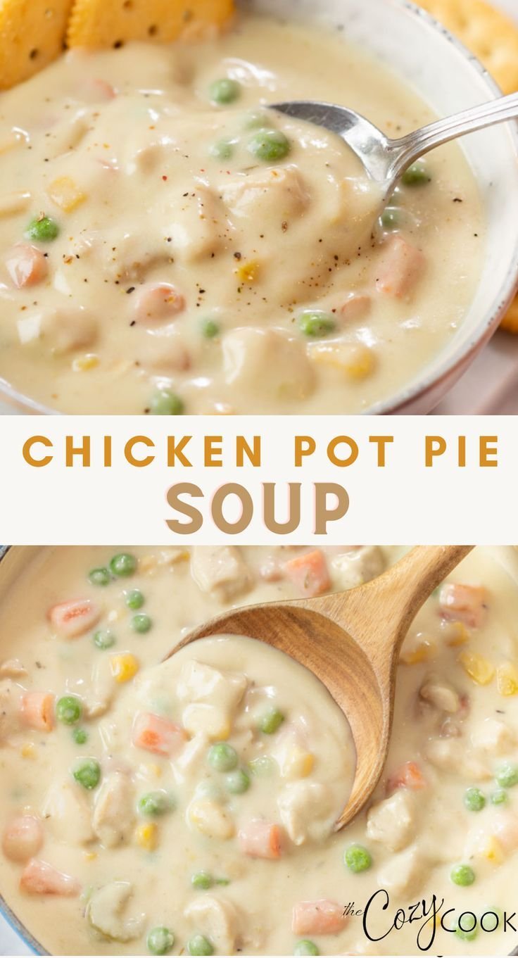 Chicken Pot Pie Soup