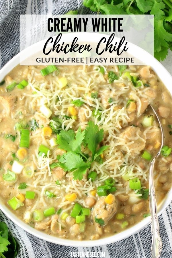 Creamy White Chicken Chili