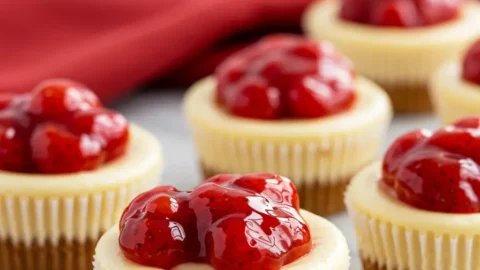 Simple & Creamy Cheesecake Cupcakes
