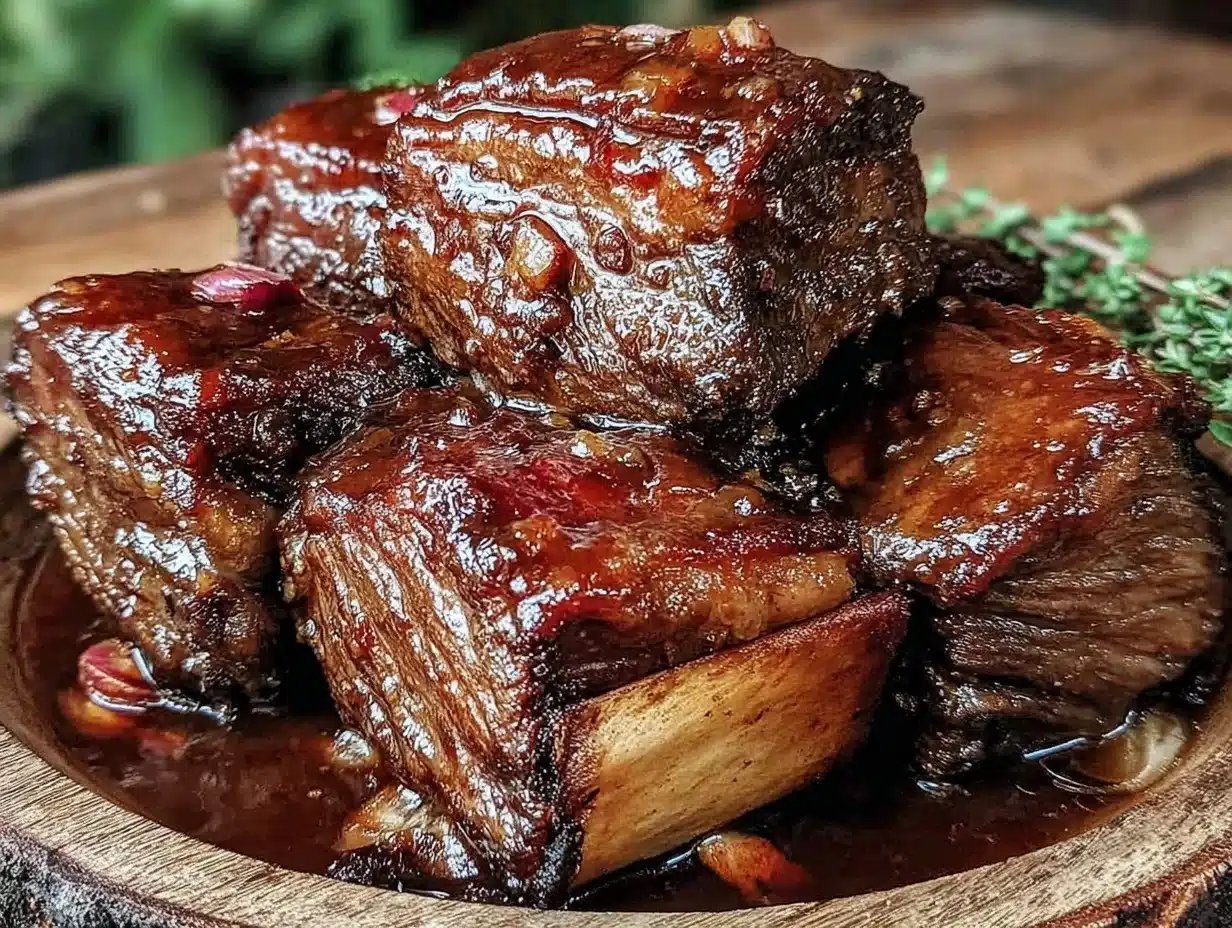 Easy Dump Slow Cooker Beef Short Ribs Recipe Perfect for Busy Weeknights