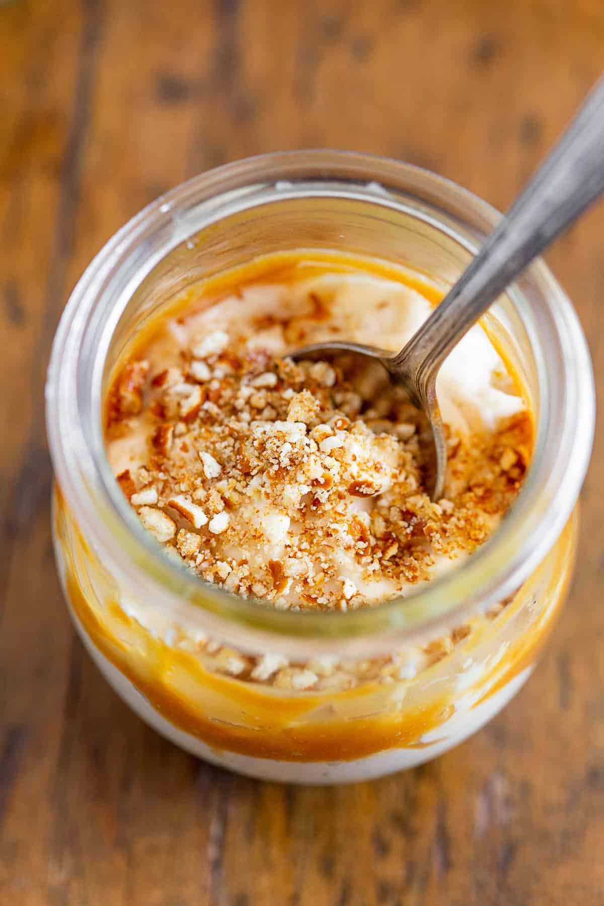 No-Bake Caramel Cheesecake 2 No-Bake Caramel Cheesecake