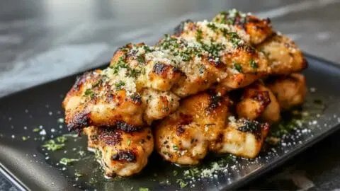 Blackstone Garlic Parmesan Chicken