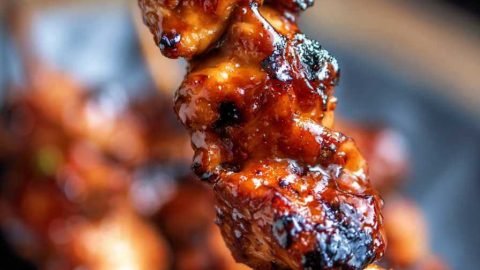 BBQ Chicken Skewers