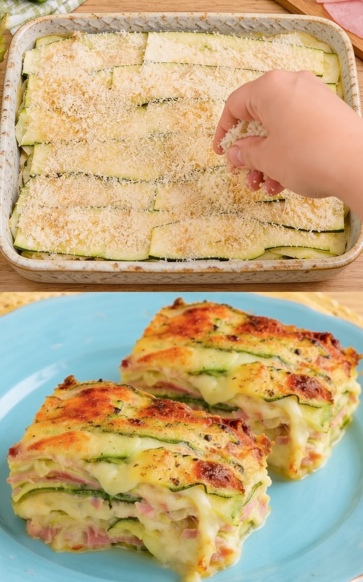 Zucchini-Parmesan aus dem Ofen