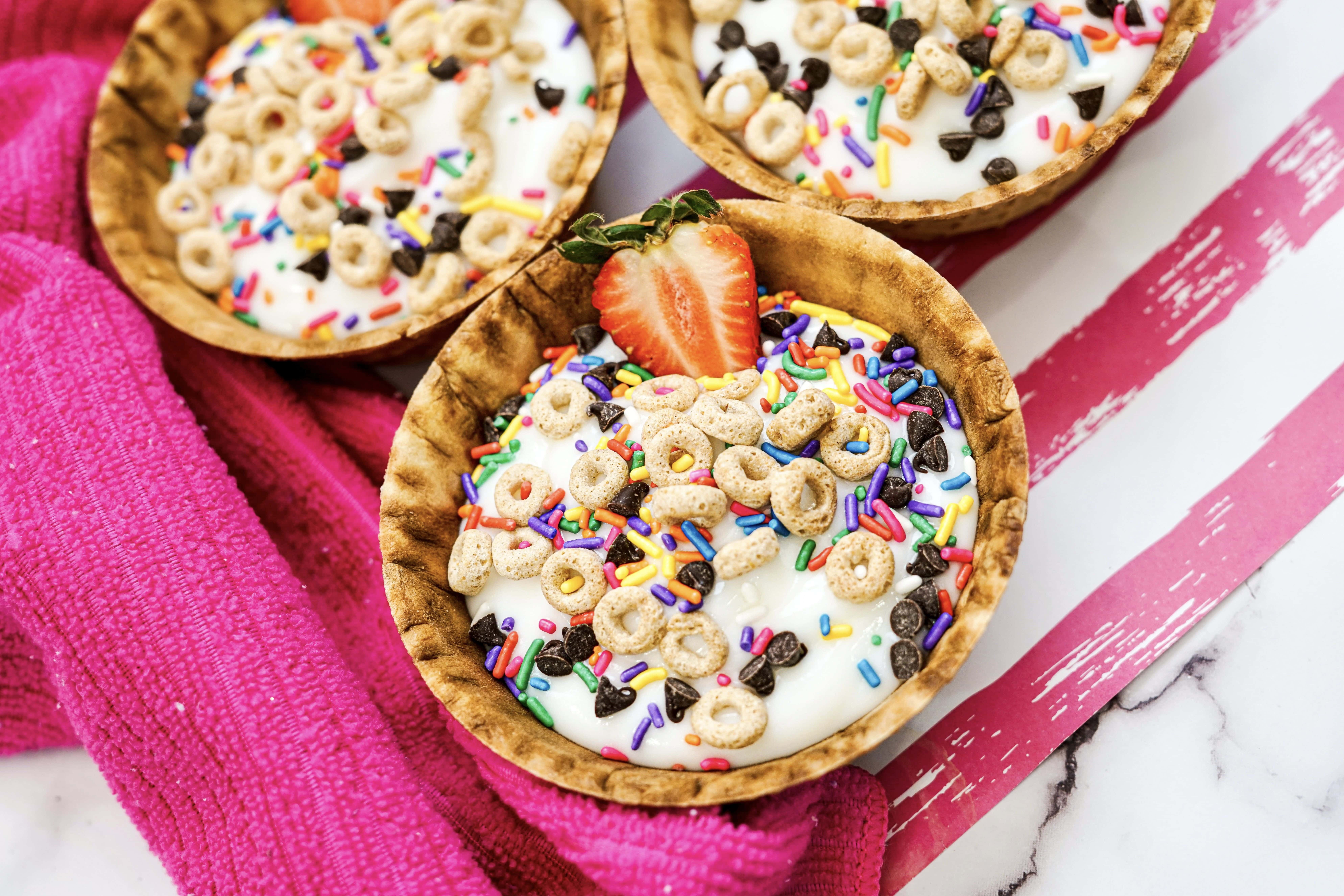 Yogurt Sundaes