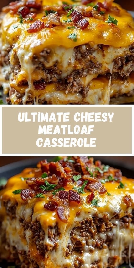 Cheesy Meatloaf Casserole Recipe – Perfectly Loaded and Delicious