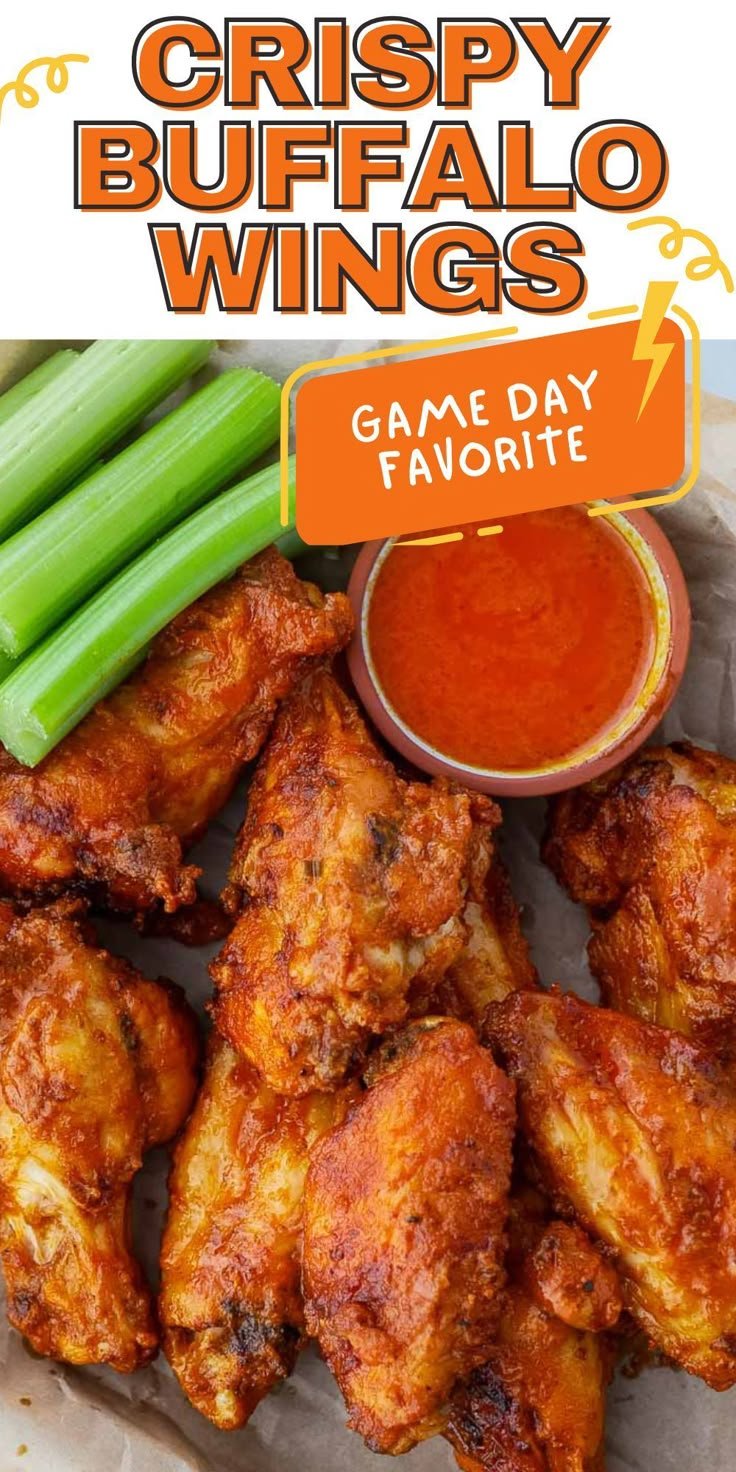 Best Crispy Buffalo Wings