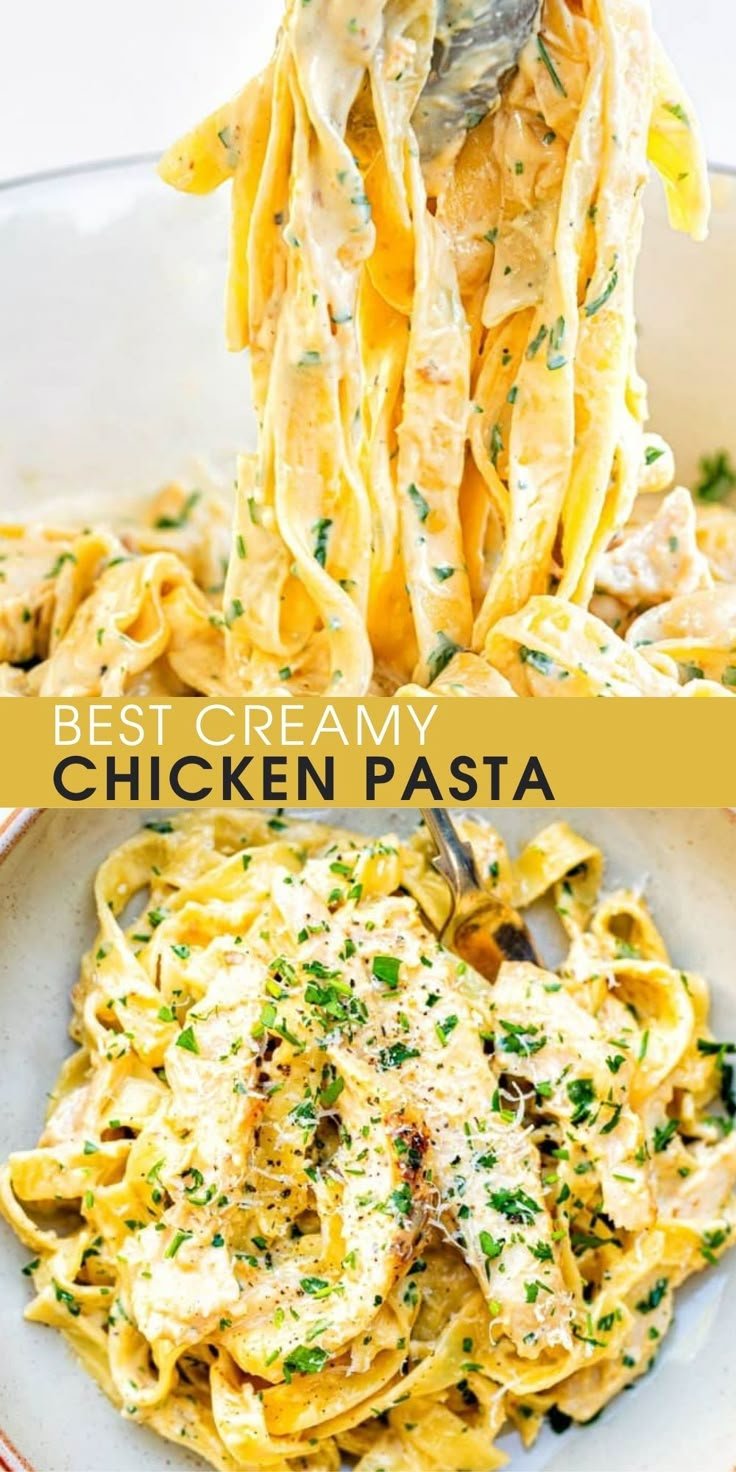 CREAMY CHICKEN PASTA