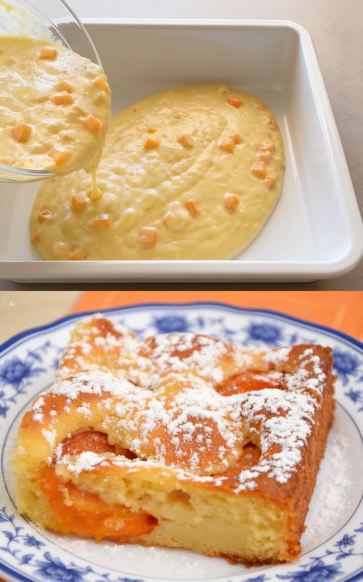 Melonen-Joghurt-Kuchen