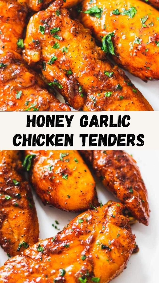 Honey Garlic Chicken Tenders Recipe