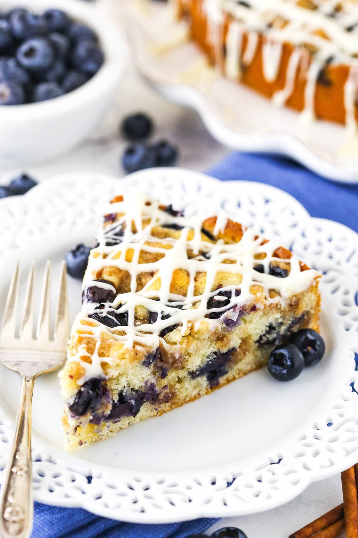 Blueberry Streusel Coffee Cake