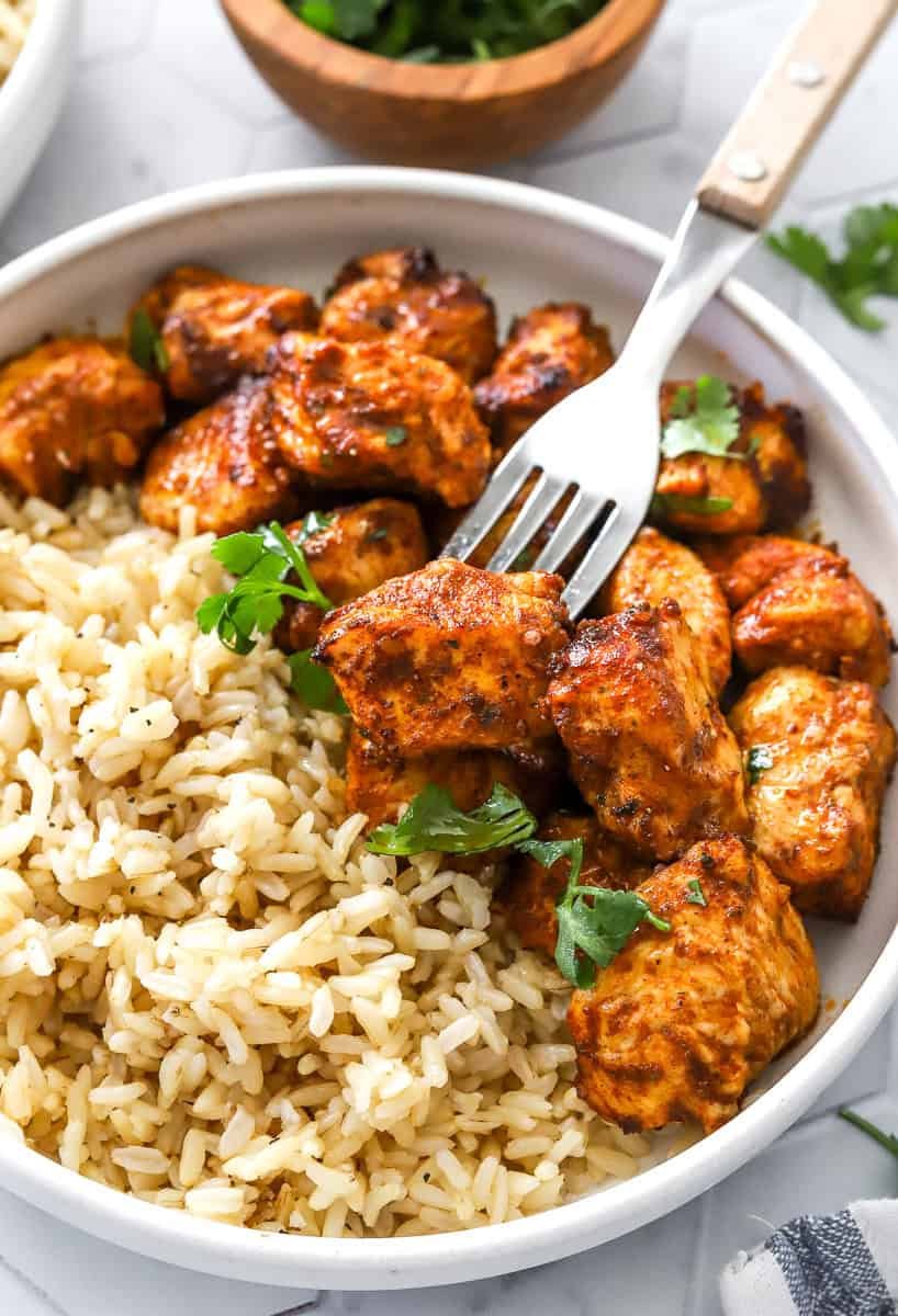 Air Fryer Chicken Bites