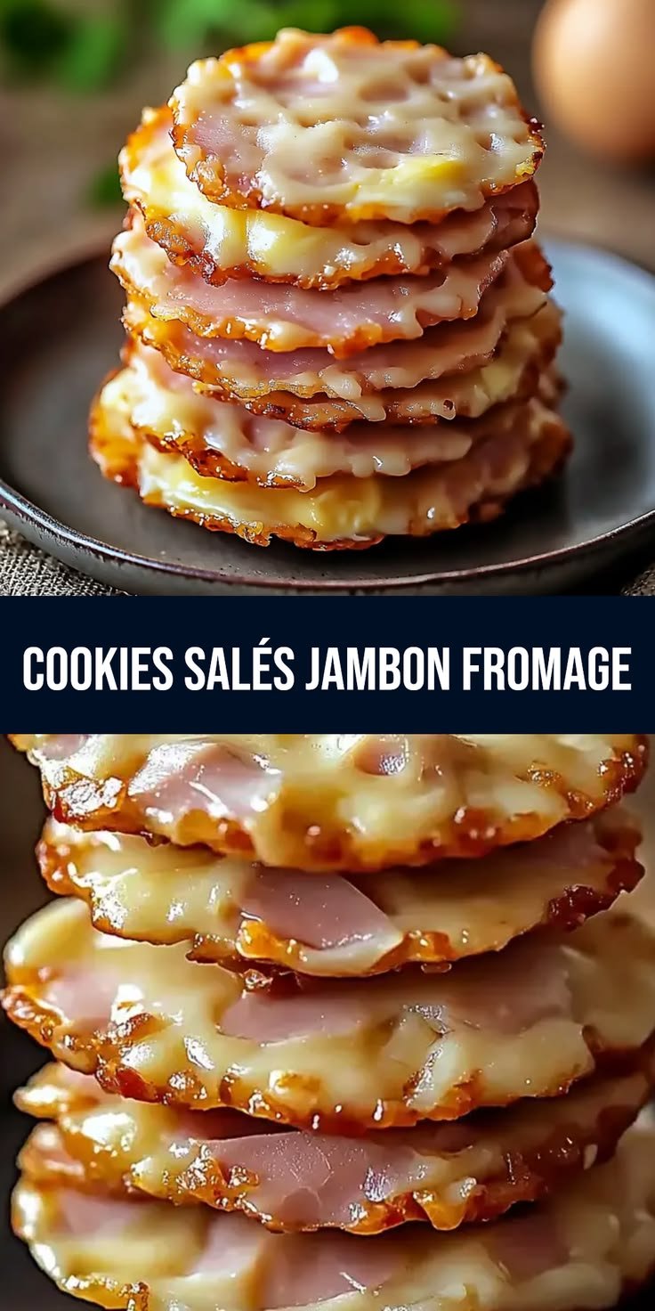 Quels cookies salés jambon fromage préparer rapidement et simplement ?