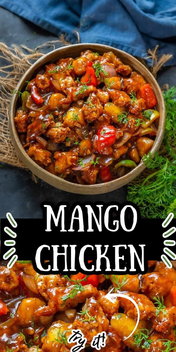 Asian Mango Chicken