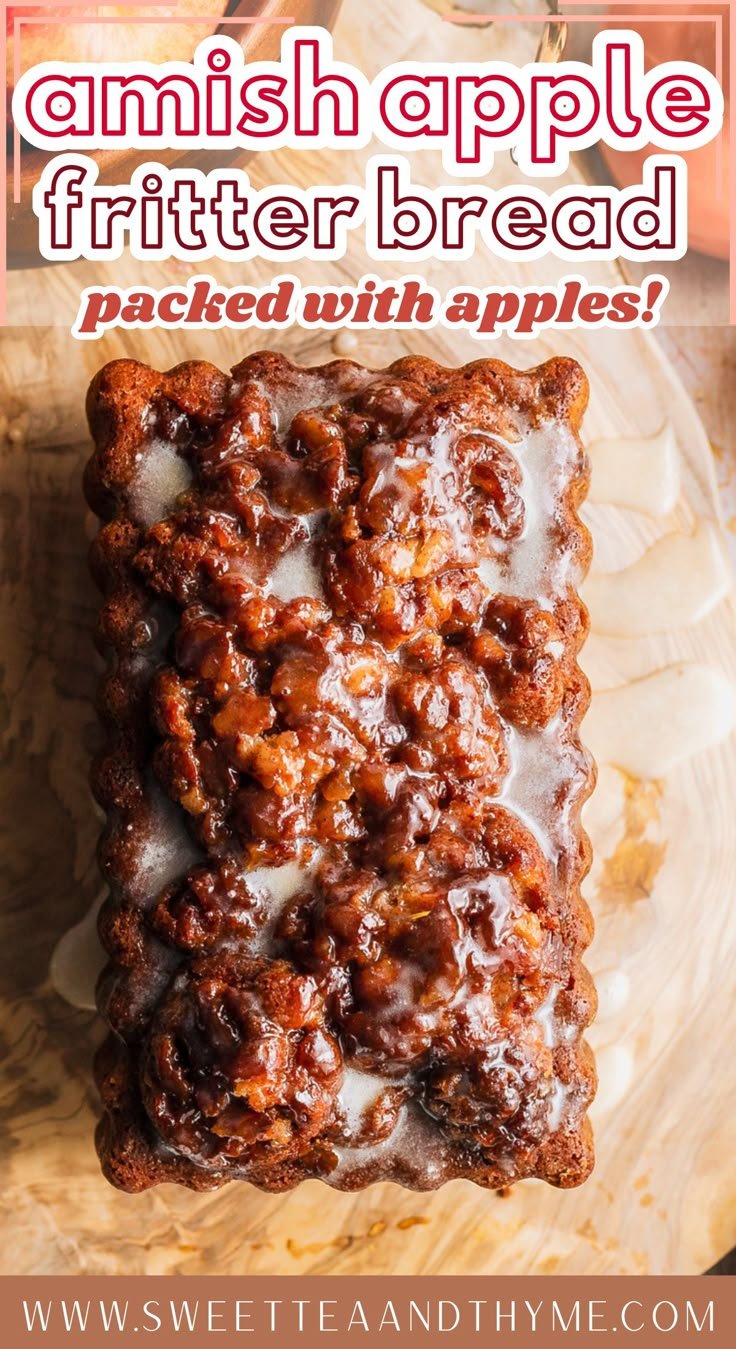 Amish Apple Fritter Bread Recipe