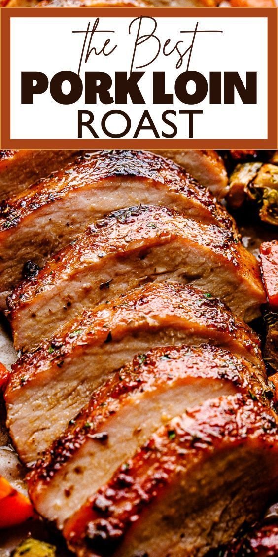 Honey Garlic Glazed Pork Loin Roast