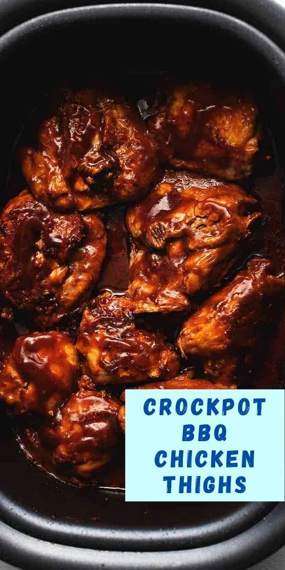 Crock pot BBQ Chicken Thighs