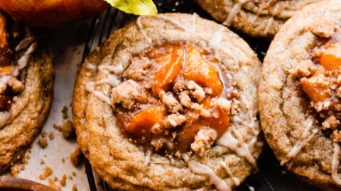 Peach Cobbler Cookies